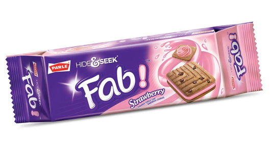 Parle Hide & Seek Fab Strawberry Biscuits
