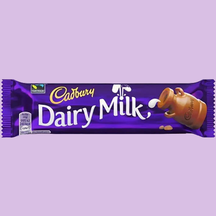 Dairy Milk Bar| 2 Sizes | Bitedukn