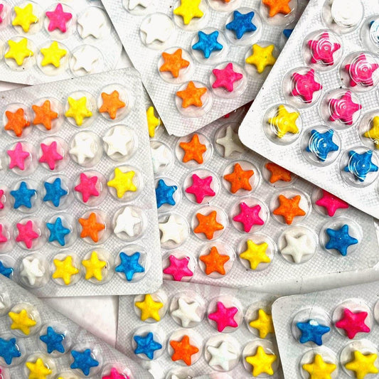 Colorful Star Candy |Pack Of 15| BiteDukan